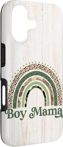 Vista 3 de Funda para iPhone 17 con estampado de leopardo y arcoíris para iPhone 17