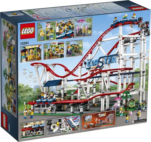 Vista 5 de LEGO Creator Expert 10261 - Montaña rusa de construcción, 2019 (4124 piezas)