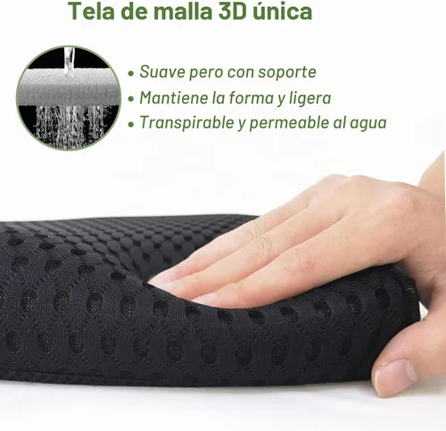 Vista 2 de Esme L&H Stadium Seat Cushions, 3D Mesh Fabric Bleacher Cushion, Portable Stadium Seat Cushion for Bleachers