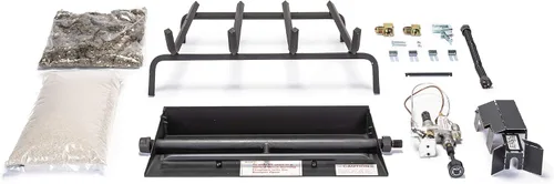 Vista 10 de RealFyre Peterson - Sistema de quemador G4 de 18 pulgadas (NG) de gas natural (sistema de quemador solo registros no incluidos)