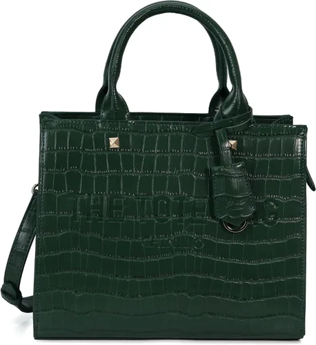 Vista 11 de Bolsa de mano para mujer, estilo satchel, con asa superior y correa para el hombro