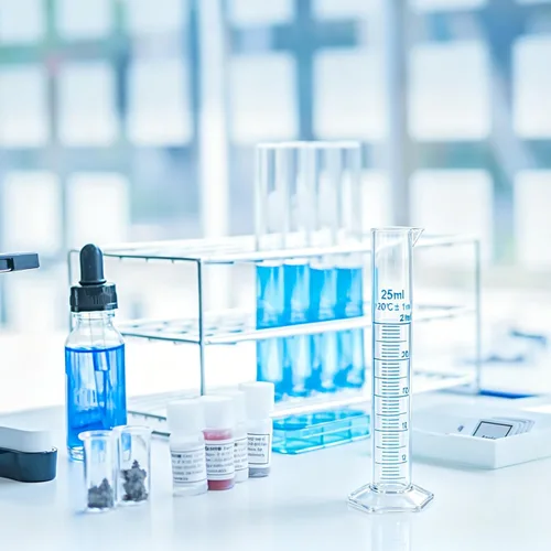 Vista 5 de Geesatis Cilindros de medición de plástico transparente de 0.8 fl oz para prueba de laboratorio graduada, 10