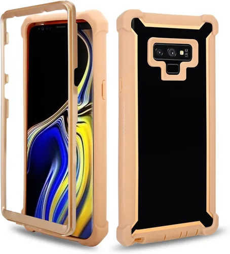 Vista 9 de Asuwish Funda de teléfono para Samsung Galaxy Note 9, a prueba de golpes, dura, a prueba de caídas, protección de cuerpo completo, resistente