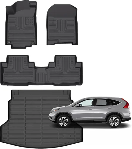 Vista 91 de Alfombrillas para Jeep Compass 2007-2016/2007-2016 Jeep Patriot/Dodge Caliber 2007-2012 para todo tipo de clima con forro de carga para automóvil