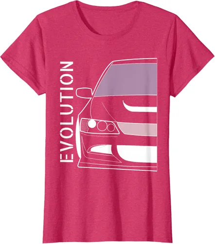 Vista 11 de Camiseta Evo 8 Design Turbo JDM Classic Legends, Negro, S