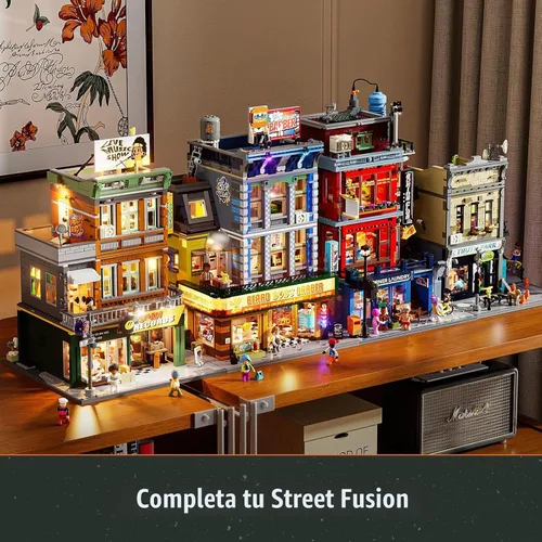 Vista 9 de Lumibricks Record Store - Juego de construcción modular de iluminación