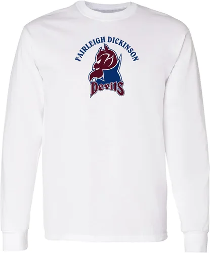 Vista 29 de NCAA oficial de College – University Team Color Arco Logo Manga Larga