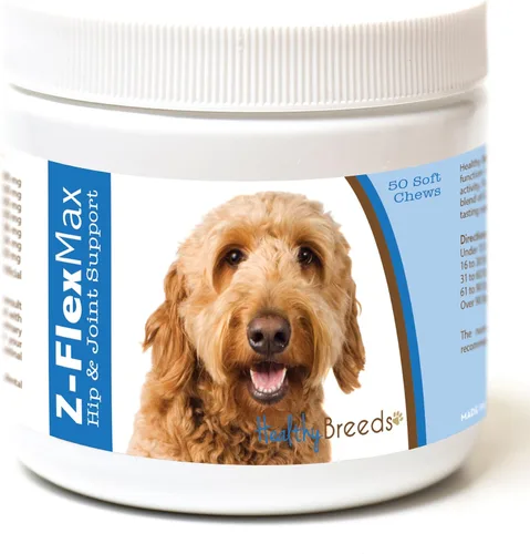 Vista 5 de Healthy Breeds Doberman Pinscher Z-Flex Max - Masticables suaves para cadera y articulaciones, 50