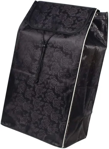 Vista 6 de THEGA Bolsa de repuesto para carrito de compras de gran capacidad, rojo, 72L, tela Oxford
