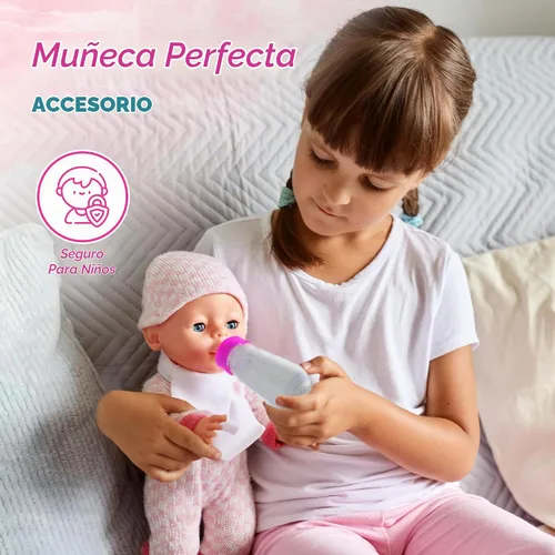Vista 6 de 4E's Novelty Paquete de 2 botellas de accesorios para muñecas de bebé, muñeca mágica que desaparece leche y jugo, accesorios para muñecas de bebé