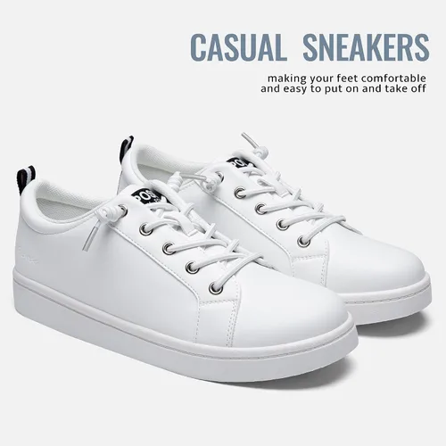 Vista 36 de Vepose Zapatillas de tenis casuales cómodas con cordones 8003 para mujer