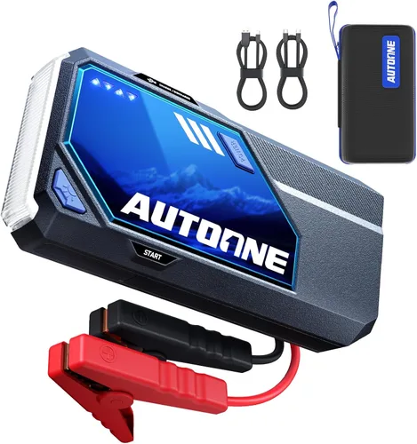Vista 9 de AUTOONE Arrancador de coche de 4000 A, arrancador de batería portátil para coche compacto de hasta 10.0 L de gasolina y 8.0 L de motor diésel
