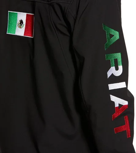 Vista 7 de ARIAT Chaqueta Classic Team Mexico Softshell resistente al agua para mujer