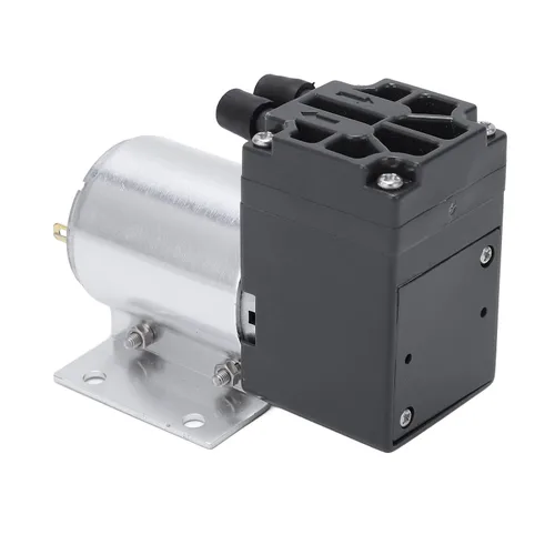 Vista 8 de Mini bomba de vacío DC 12V - Compresor de aire de bomba de micro diafragma de 6 W, bomba de succión de aire de presión negativa de aluminio