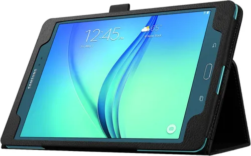 Vista 5 de Asng Funda para Samsung Galaxy Tab A 8.0 2015 - Funda plegable delgada con función de encendido/apagado automático y lápiz capacitivo para Galaxy