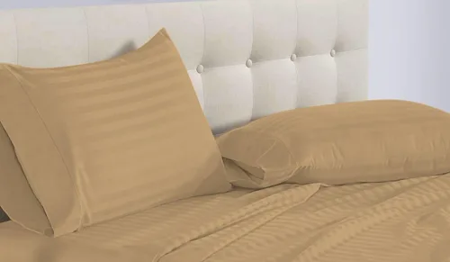 Vista 16 de Epic Cotton 100% algodón egipcio, juego de sábanas de 4 piezas de cama de agua sin adjuntar de 1000 hilos, tamaño Queen, bolsillo profundo de 15