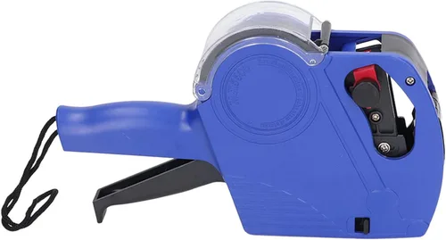 Vista 8 de FTVOGUE Máquina de etiquetado de precios, máquina de etiquetado manual Pistola de etiqueta de precio de 8 dígitos con cartucho, herramienta portátil