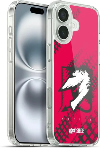 Vista 67 de Head Case Designs Funda de gel con licencia oficial de Tom Clancy's Rainbow Six Siege Bandit Icons [protección de grado militar] compatible
