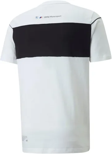 Vista 4 de Puma - Camiseta BMW MMS SDS para hombre, color Puma Blanco, Talla S