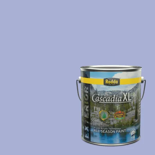 Vista 66 de Rodda Paint CASCADIA XL Pintura e imprimación de satén exterior en uno, cuarto de galón, bikini lavanda