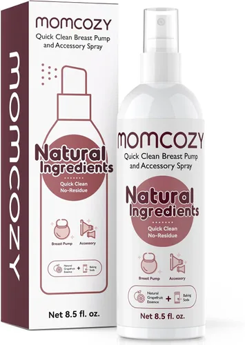 Vista 27 de Momcozy Extractor de leche portátil BP334 Air 1, 2 unidades rojo