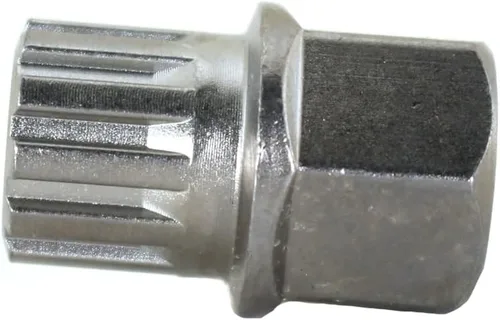 Vista 18 de TEMO Llave de extracción de tornillo de tuerca de bloqueo de rueda de 11/15Pt Socket antirrobo S3054 para vehículos BMW