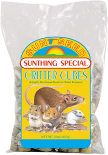 Vista 2 de Sunseed Critter Cubos Alimentos [Juego de 2] Tamaño: 2 Libras