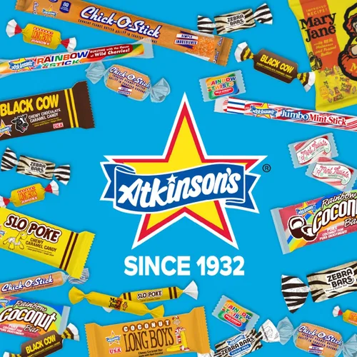 Vista 7 de Atkinson's - Barras de mantequilla de maní crujientes crujientes y crujientes bolsa de 1 libra Bocadillos a granel, sin gluten, kosher, veganos.