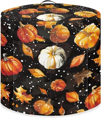 Vista 21 de Cubierta antipolvo para olla a presión con estampado floral de pájaros, compatible con 3 cuartos de galón, cubierta antipolvo instantánea duradera