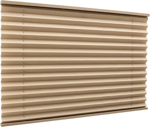 Vista 10 de Cortinas enrollables RecPro para autocaravanas, estilo plisado Cappuccino Cortinas para ventanas de autocaravanas Caravana Remolque