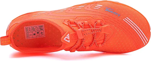 Vista 4 de Leyang Zapatos acuáticos para mujer y hombre de secado rápido calcetines acuáticos para natación playa surf buceo piscina yoga aeróbicos deportes