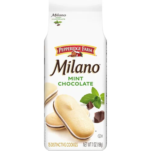 Vista 17 de Pepperidge Farm Milano - Galletas de chocolate oscuro, bolsa de 6 onzas (15 galletas)