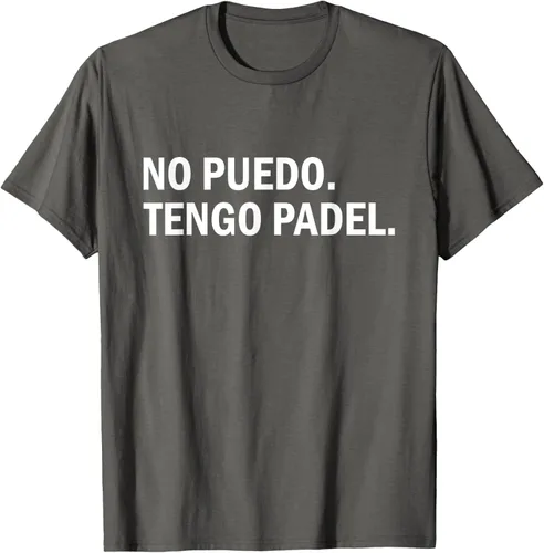 Vista 94 de Camiseta de jugador divertido No Puedo Tengo Padel Hobby