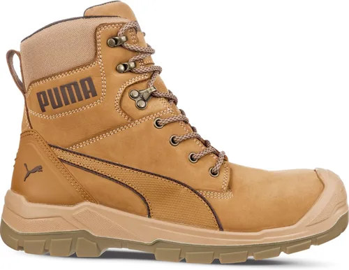 Vista 8 de Puma Safety Conquest Botas de trabajo impermeables con punta compuesta EH con cremallera lateral para hombre