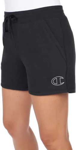 Vista 2 de Champion Pantalón corto de gamuza de rizo francés para mujer, Negro