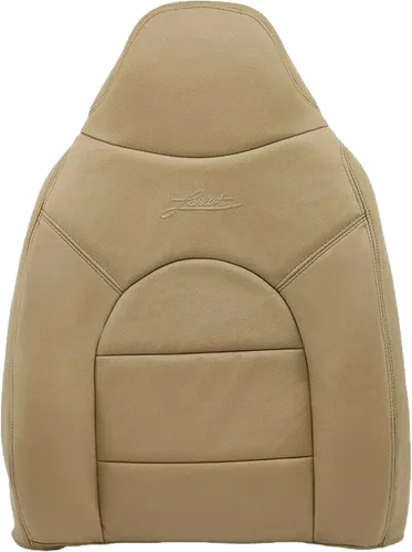 Vista 5 de 2000 Ford F250 F350 F450 Lariat Super Duty - Funda de asiento de piel sintética (vinilo) de repuesto en color marrón pergamino medio