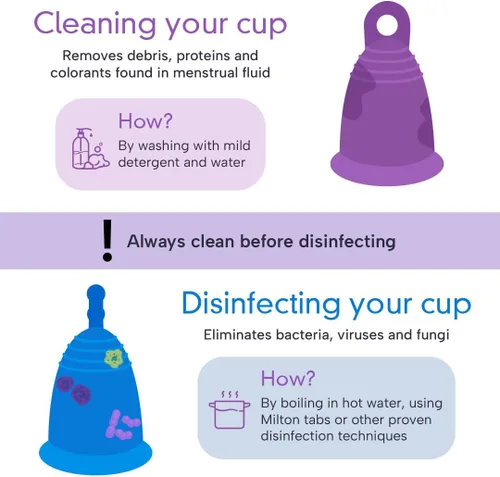 Vista 4 de Taza menstrual más personalizable con mango de bola MeLuna Me Luna Cómodo vaso reutilizable Almohadilla de tampón alternativa para todo tipo