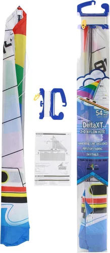 Vista 5 de WindNSun Delta Xt Wide Polyester Ripstop Velero Delta Kite, 54 pulgadas