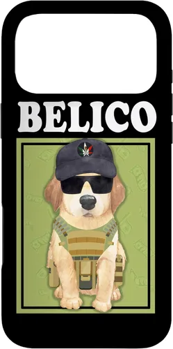 Vista 22 de Funda para iPhone 16 Perrito Belico Funny Mexican Corridos Belicos