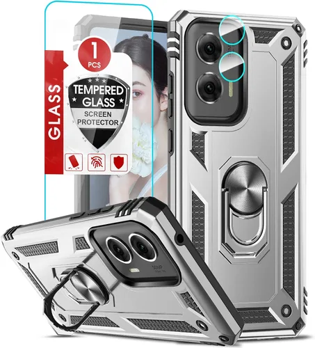 Vista 63 de LeYi Funda para Moto G Stylus 2022 4G (no compatible con 5G), funda para Moto G Stylus con 2 protectores de pantalla, funda protectora de grado Oro