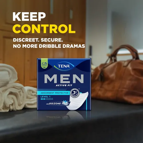 Vista 7 de Tena Protector de incontinencia para hombres, nivel 1, 24 unidades (paquete de 1)