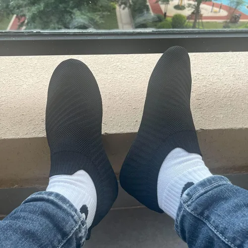Vista 2 de Pantuflas ligeras de agarre para interiores y mujeres, antideslizantes, para hacer ejercicio en casa, yoga, para hombres y mujeres