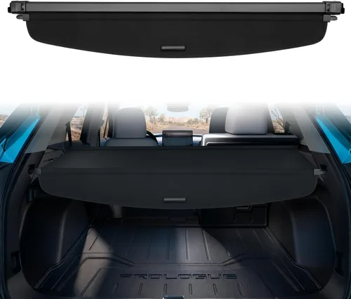 Vista 34 de Powerty - Cubierta de carga para Toyota RAV4 2013-2018, accesorios de cuero