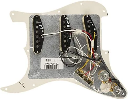 Vista 2 de Fender - Golpeador cableado previamente para Strat, electrónica para guitarra eléctrica, Custom '69 SSS