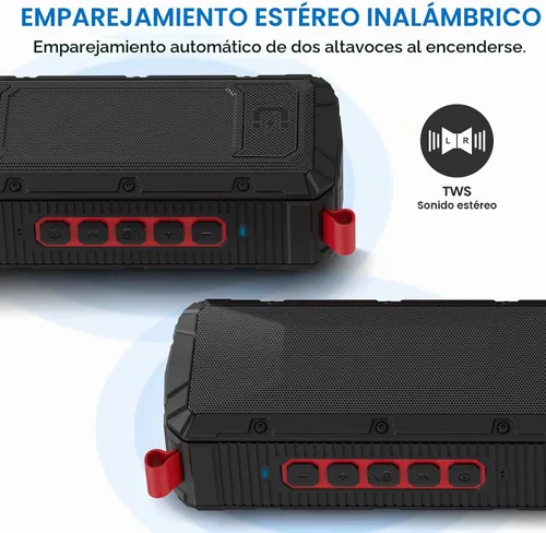 Vista 7 de Dprofy 2 altavoces de golf Bluetooth magnéticos portátiles profesionales, inalámbricos, impermeables, IPX6/a prueba de golpes, altavoces de golf