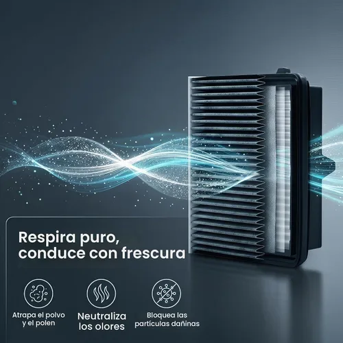Vista 6 de Filtro de aire de cabina de motor peine para Honda CRV 1.5L (2017-2022), Civic 1.5L (2016-2021)