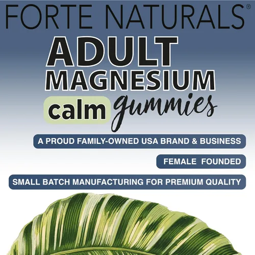 Vista 6 de Gomitas de magnesio para adultos para adultos, 60 unidades. Gomitas de magnesio de pectina a base de plantas. Suplementos fabricados en los Estados