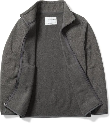 Vista 3 de Tienda Essentials Chaqueta de forro polar con cremallera completa para niños y niños pequeños