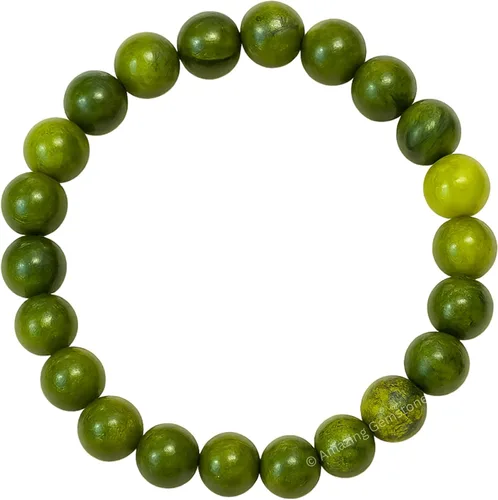 Vista 272 de Amazing Gemstone Crystal Bracelet for Women Men's Gifts - Protection Healing Crystal Bracelet - 8mm Gemstone Beaded Stretchable Bracelet Pulseras