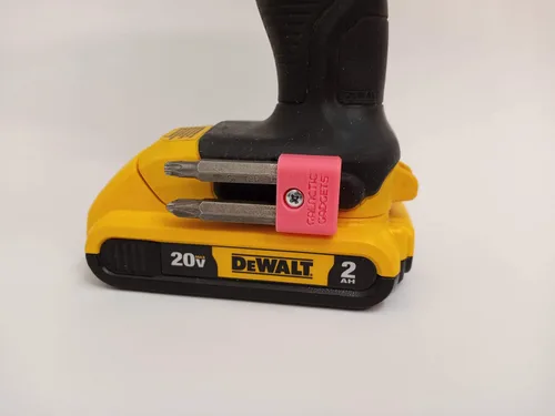 Vista 14 de Soporte magnético para brocas DEWALT 20V, Galactic Gadgets (negro)